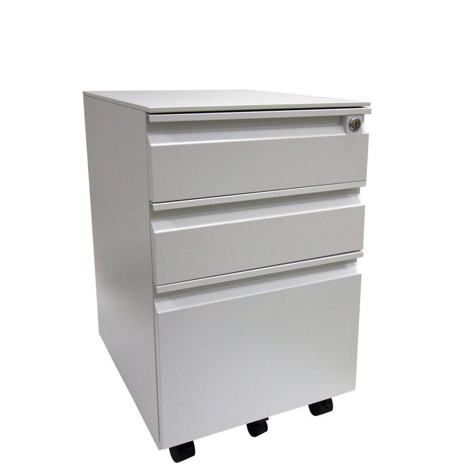 Mobile Pedestal White