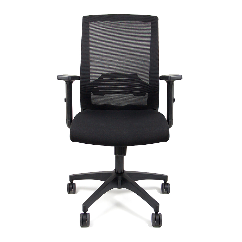 Atlas Black Fabric Seat